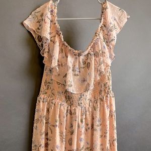 Lane Bryant flowy maxi dress